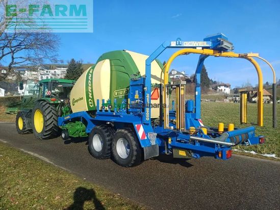 Empacadora gigant - Krone - comprima 150 xc