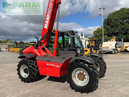 Telescopica - Manitou - mlt627 turbo telehandler (st27563)