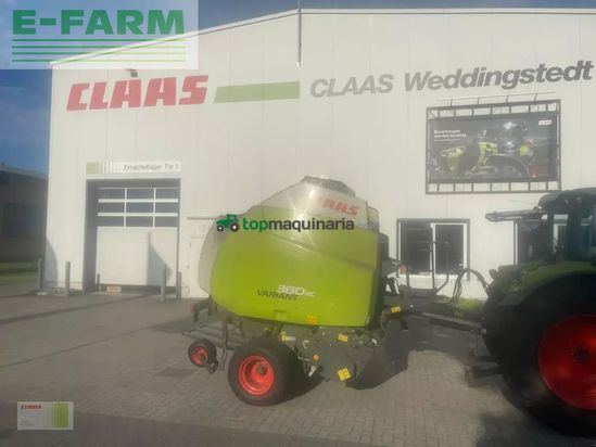 Empacadora gigant - Claas - variant 380 rc pro