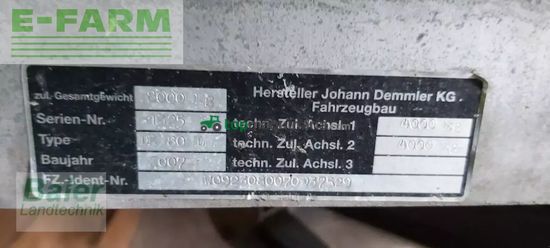 Volquet - Demmler - dk80l