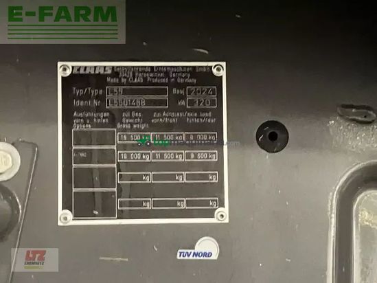 Cosechadora de Cereal - Claas - trion 750 montana claas mähdre