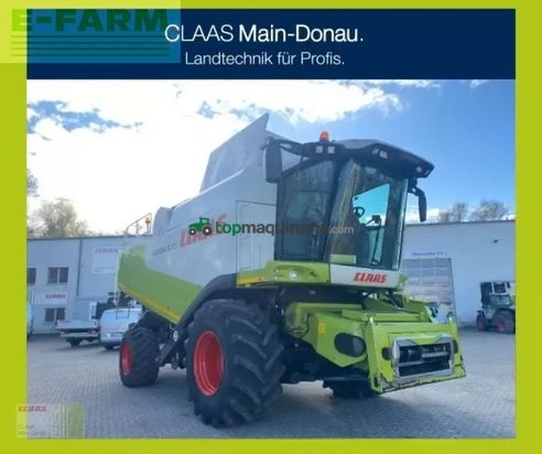 Cosechadora de Cereal - Claas - lexion 570 + v750 + tw