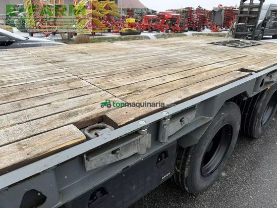 Remolqu agrícola -  - tridemtieflader 27to