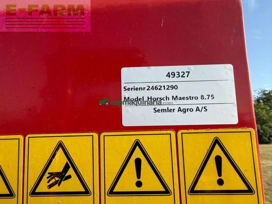 Sembradora monograno mecanica - Horsch - maestro 8.75 cc