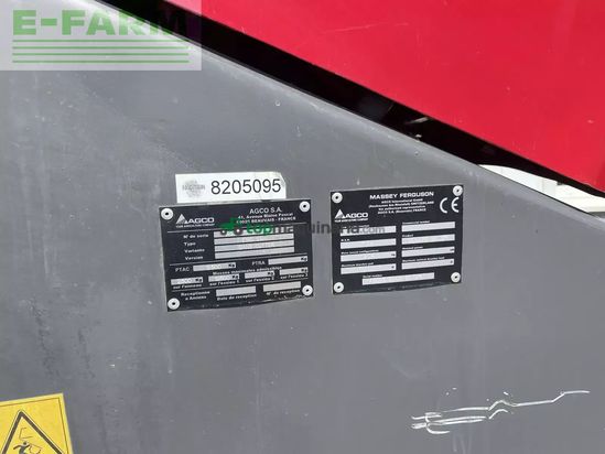 Empacadora gigant - Massey Ferguson - 2190