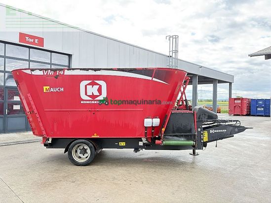 Remolqu esparcidor - Kongskilde - vm 14-2 sb futtermischwagen