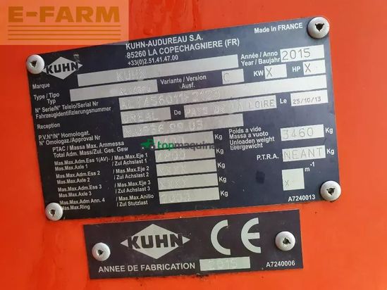 Esparcidor - Kuhn - altor 4560