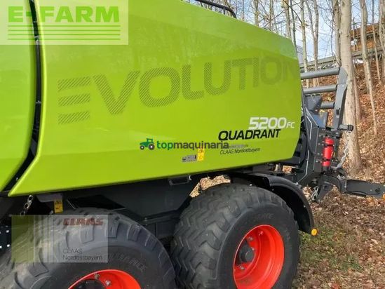 Empacadora gigant - Claas - quadrant 5200 fc tandem