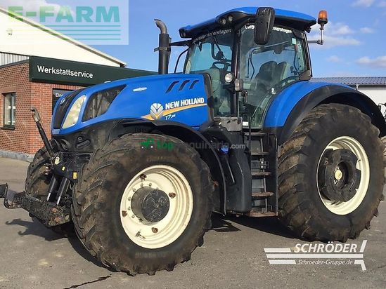 Tractor agrícola - New Holland - t 7.315 ac | gps | radgewichte