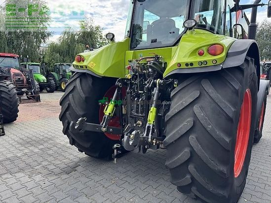 Tractor agrícola - Claas - arion 640 cis + quicke q65 CIS