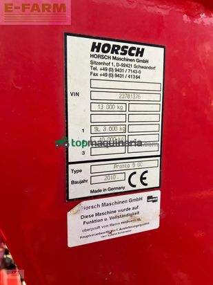 Combinado de siembra - Horsch - pronto 8 dc