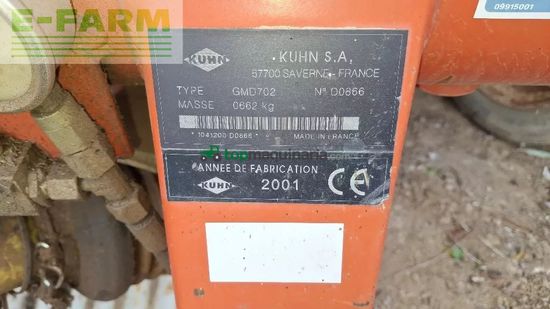 Cortacésped manual - Kuhn - gmd 702