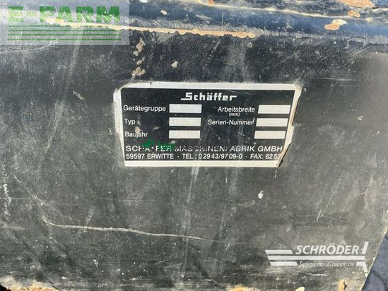 Minicargadora - Schaffer - 330 + schaufel + palettengabel + zange