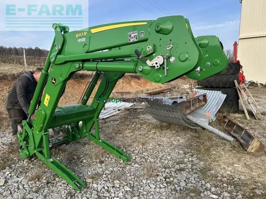 Tractor agrícola - John Deere - 6r 155 + chargeur