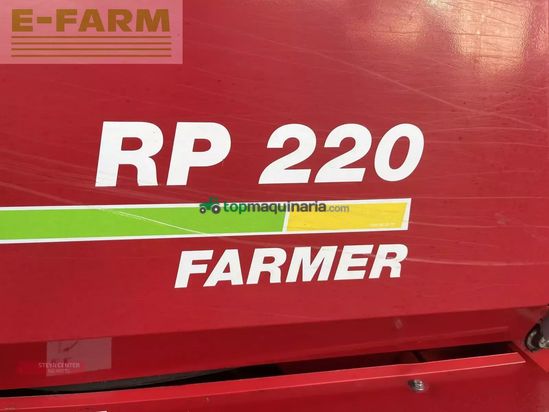 Empacadora gigant - Welger - lely rundballenpresse rp 220 master