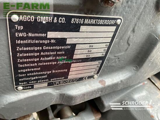 Tractor agrícola - Fendt - 716 vario