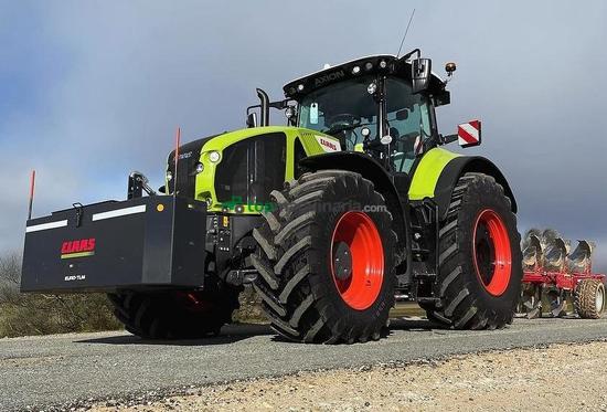 Contrapeso tractor con cajón porta herramientas