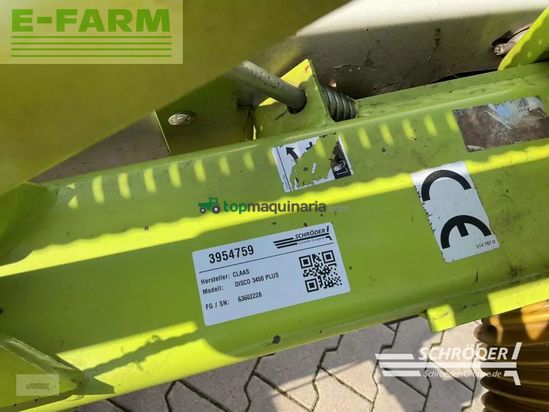 Cortacésped manual - Claas - disco 3450 plus