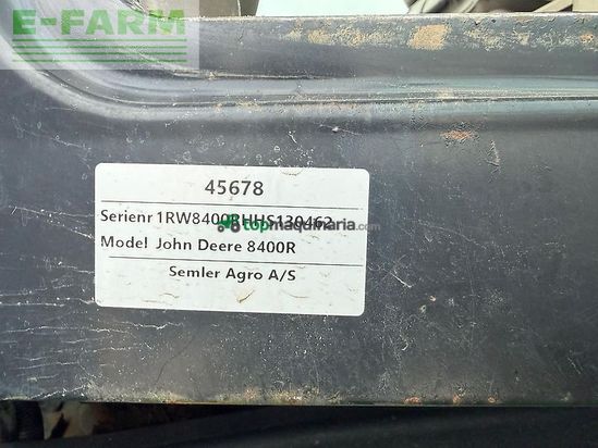 Tractor agrícola - John Deere - 8400r