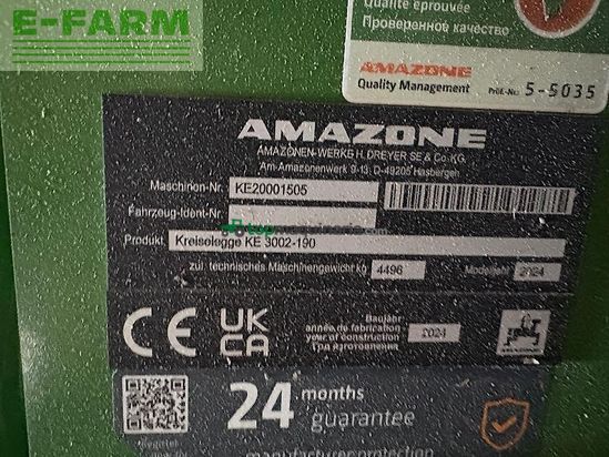 Grada rotativa - Amazone - ke 3002