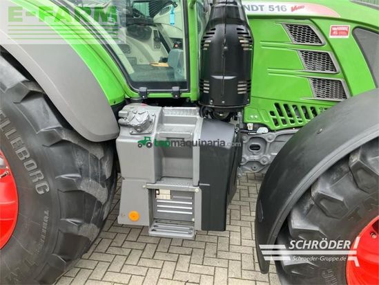 Tractor agrícola - Fendt - 516 vario s4 profi plus