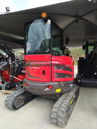 Miniexcavadora - MINIRETROEXCAVADORA HAÜSER XR35 PRO KUBOTA 3CYL 4T.