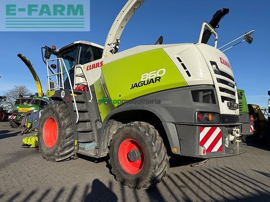 Cosechadora de Cereal - Claas - jaguar 860 4-trac
