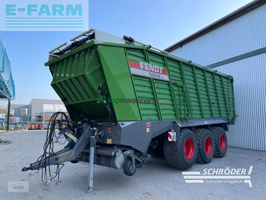 Remolqu agrícola - Fendt - tigo 90 xr
