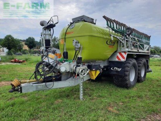 Cisterna - Fliegl - pfw 15.500 poly line + skate 150