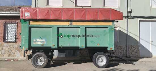 Remolque basculante 4,9 m Hnos. García