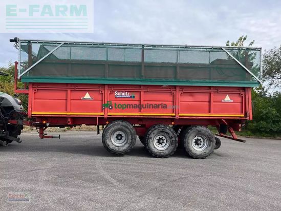 Volquet - Annaburger - tridem, 2 seiten kipper, abdecksystem, hts29b14