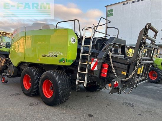 Empacadora gigant - Claas - quadrant 5200 fc