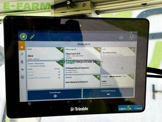 Tractor agrícola - Claas - axion 870