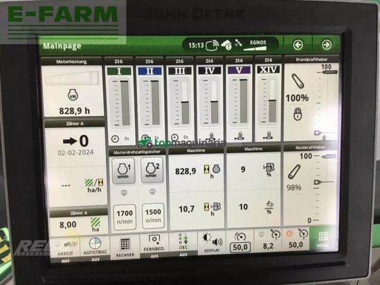 Tractor agrícola - John Deere - traktor 7r330