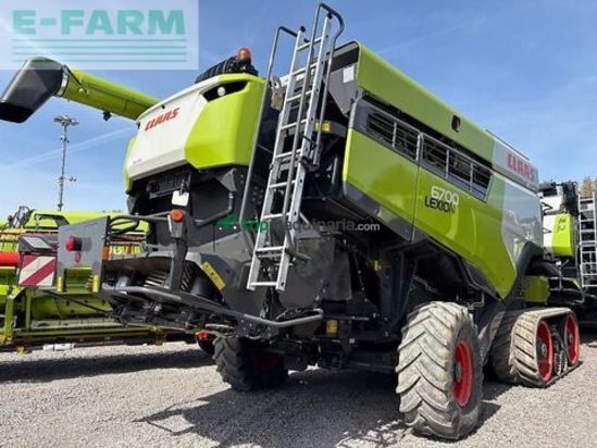 Cosechadora de Cereal - Claas - lexion 6700 terra trac