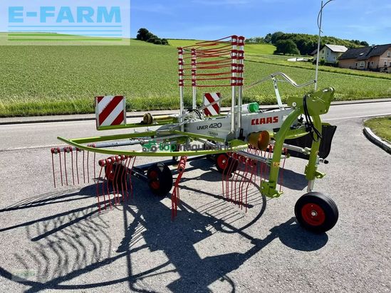 Rastrillo - Claas - liner 420 - schwader / seitenschwader 4,2m