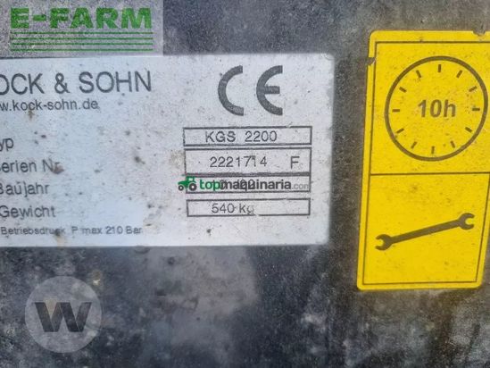 Esparcidor - Kock&Sohn - gs 2200