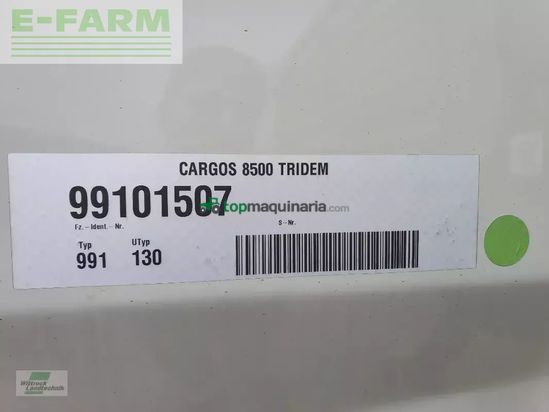 Cinta transportadora de forraje - Claas - cargos 8500 tridem