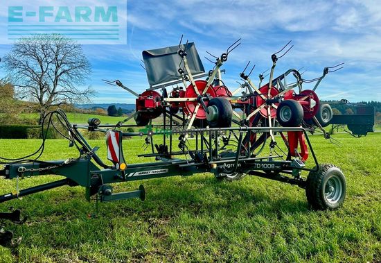 Henificador - Massey Ferguson - td 1008 trc