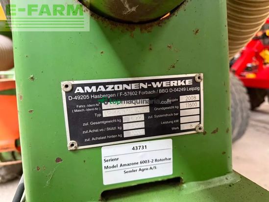 Sembradora - Amazone - amazone 6003-2