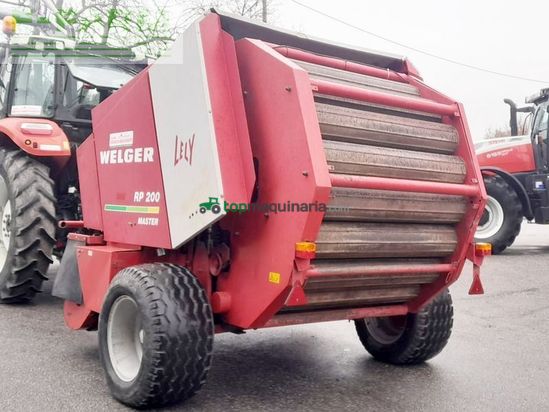 Empacadora gigant - Welger - / lely rp 200 master rundballenpresse