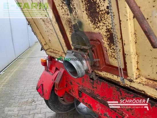 Remolqu agrícola -  - hochkippwagen