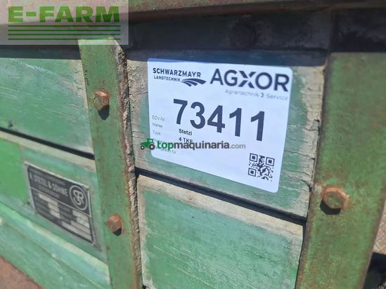 Remolqu agrícola - Stetzl - 4 tke