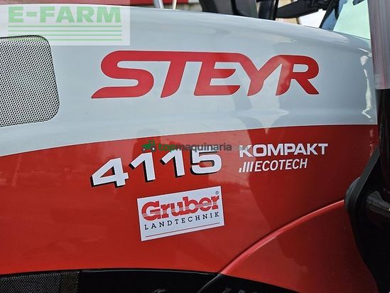 Tractor agrícola - Steyr - kompakt 4115 ecotech hilo