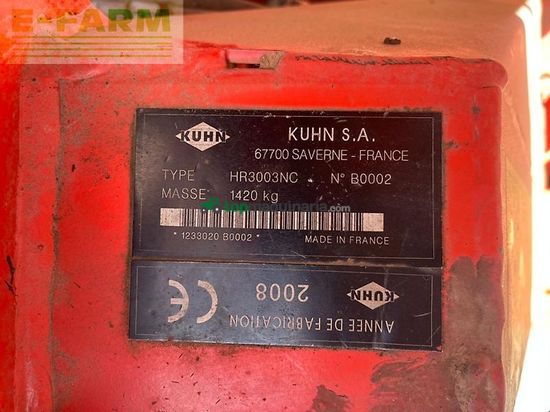 Sembradora - Kuhn - venta nc 3000