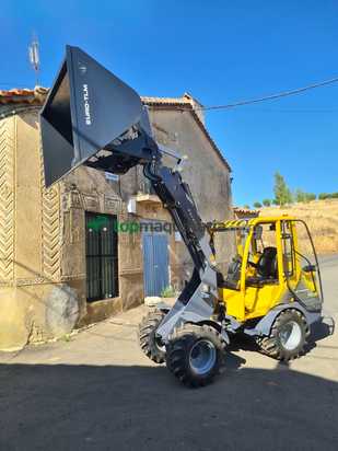 Cazo alto volteo para tractor y telescópica