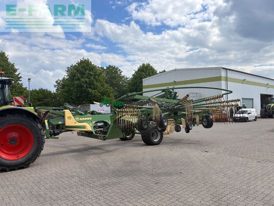 Henificador - Krone - swadro tc 1370 (nur 531 hektar!!!)