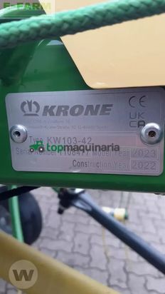 Henificador - Krone - vendro 560