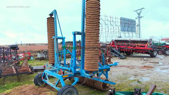 Rodillo agrícola de 6,30 m disco de 450