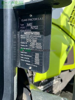 Tractor agrícola - Claas - axion 830 cmatic CMATIC